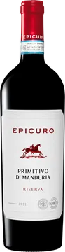 2021 Epicuro Primitivo di Manduria DOC Riserva